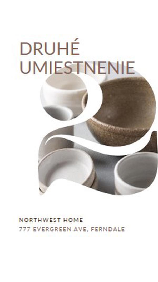 Druhé umiestnenie je otvorené white modern-simple