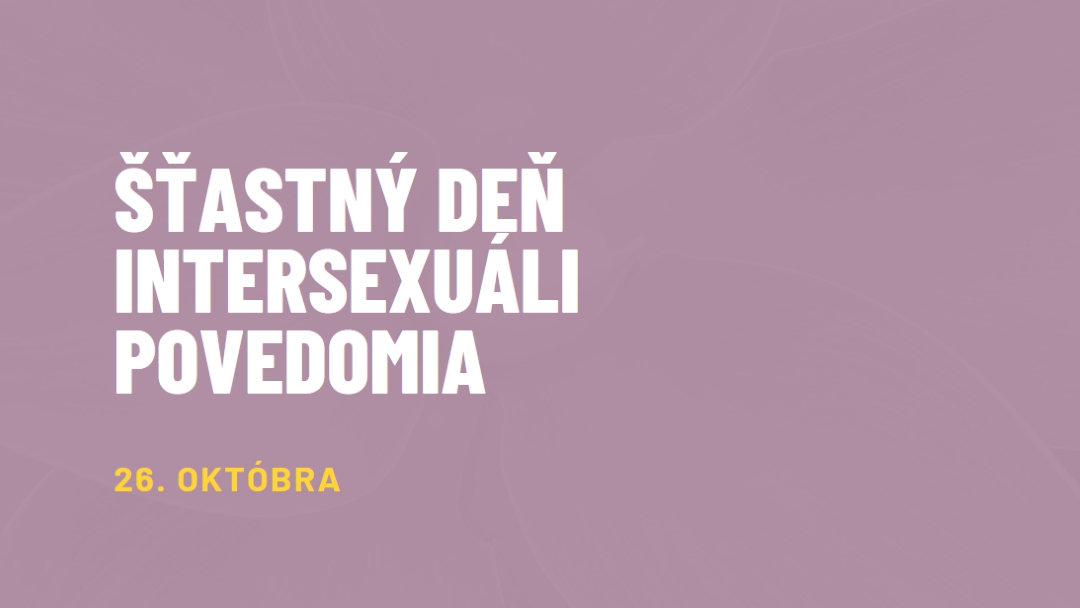 Happy Intersex Awareness Day purple modern-bold