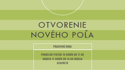 Ciele poľa green modern-geometric-&-linear