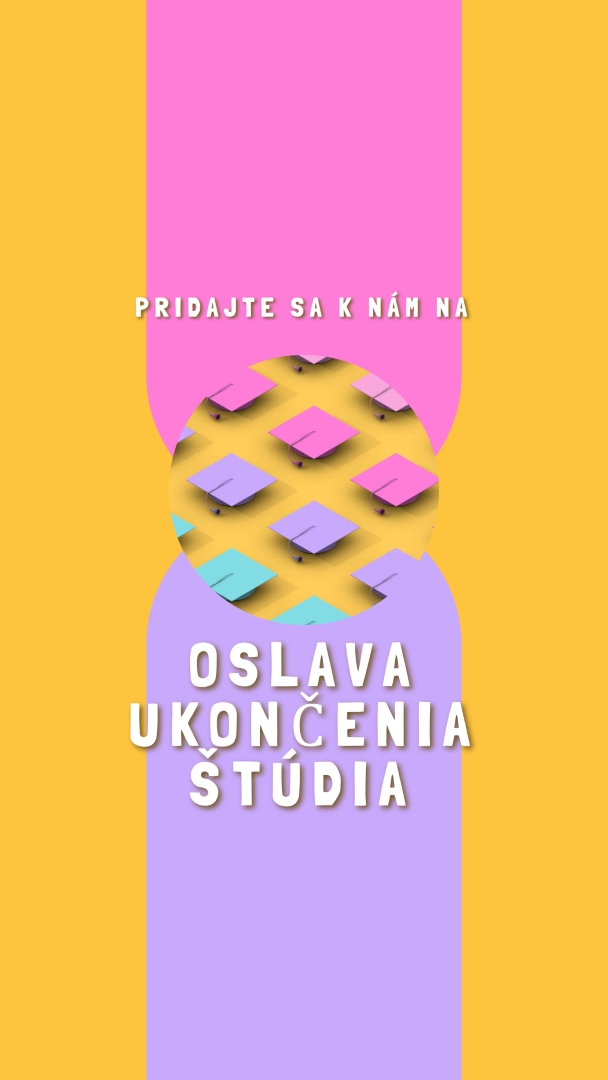 Pridajte sa k oslave promócie yellow whimsical-color-block
