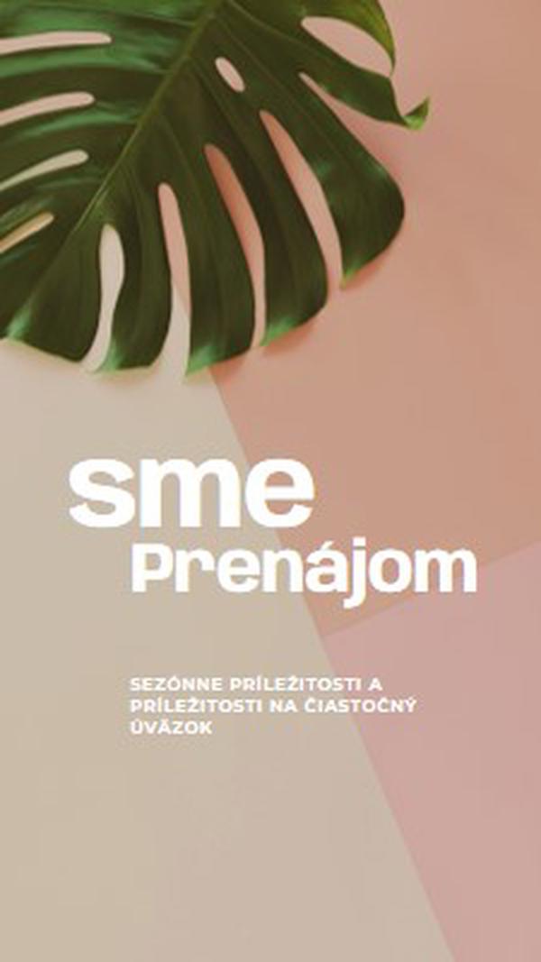 Prijímame sezónnych pracovníkov pink modern-simple