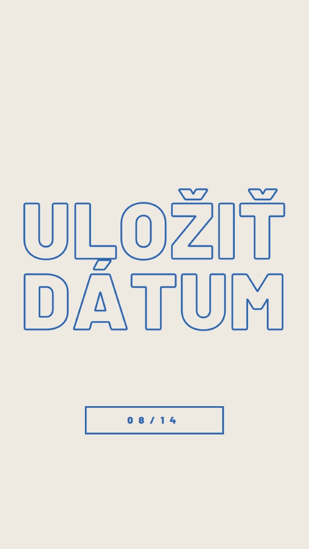Modrý dátum gray whimsical-line