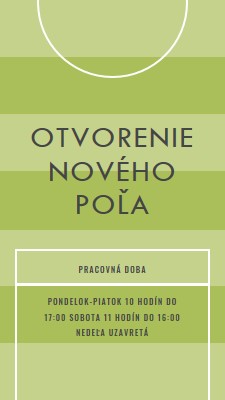 Ciele poľa green modern-geometric-&-linear