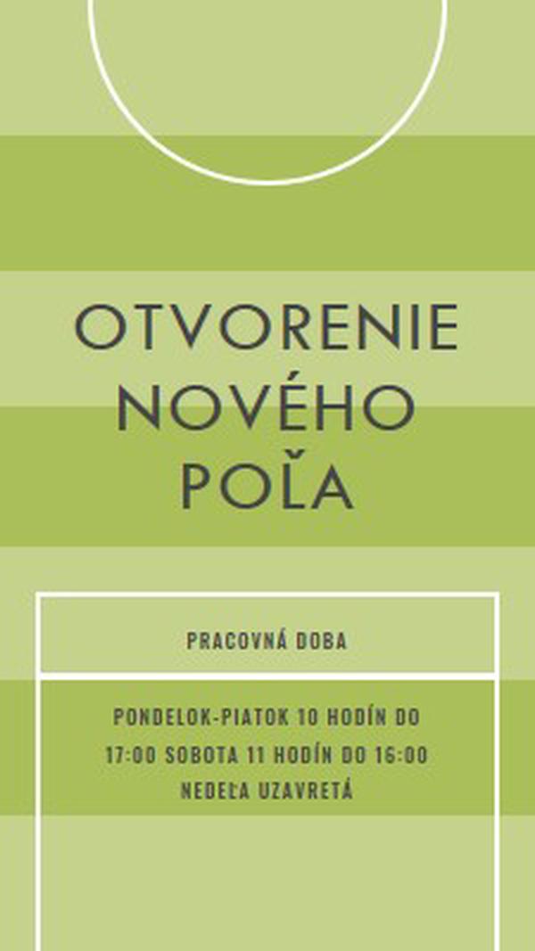 Ciele poľa green modern-geometric-&-linear