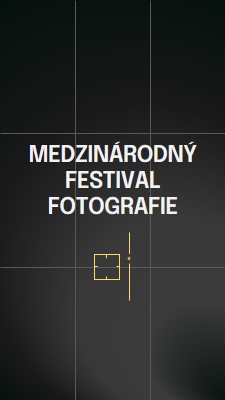 Medzinárodný festival fotografie black modern,moody,camera,grid,geometric,pattern