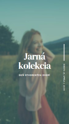 Jarná lúka green modern-simple