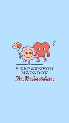 5 zábavných valentínskych nápadov blue retro,colorful,characters,bright,fun,cute