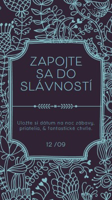 Zapojte sa do slávností blue elegant,classic,floral