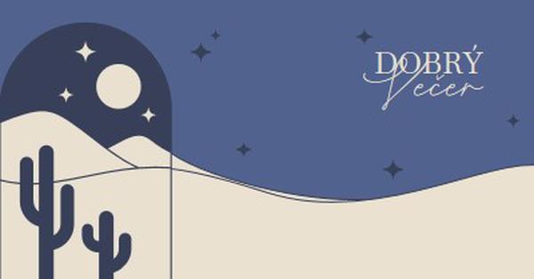 Dusky desert blue organic,boho,graphic,motif,illustration,