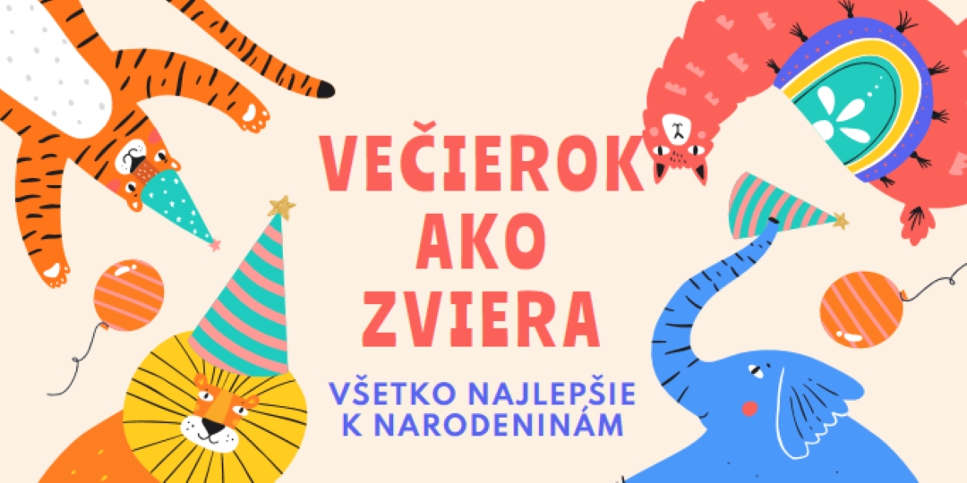 Večierok yellow whimsical-color-block