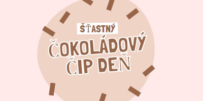 Šťastný čokoládový deň brown organic-simple