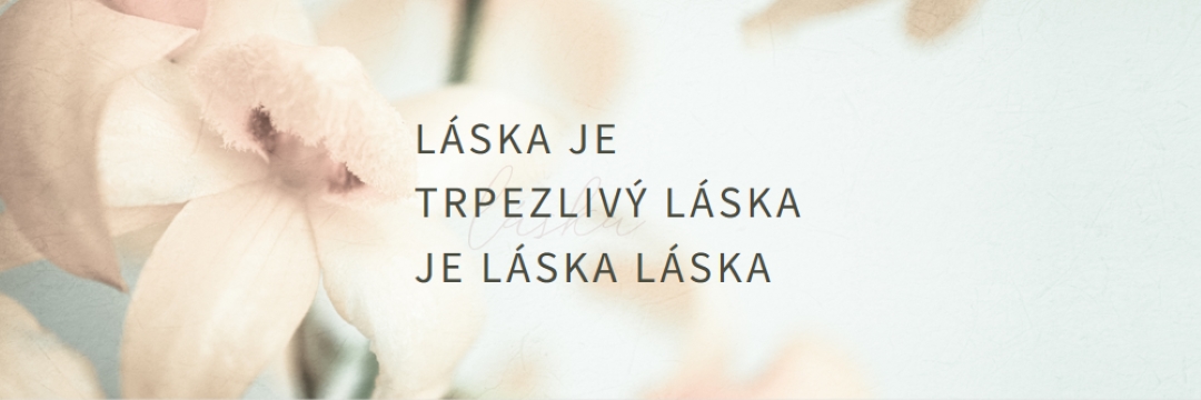 Poznámka k láske white modern-simple