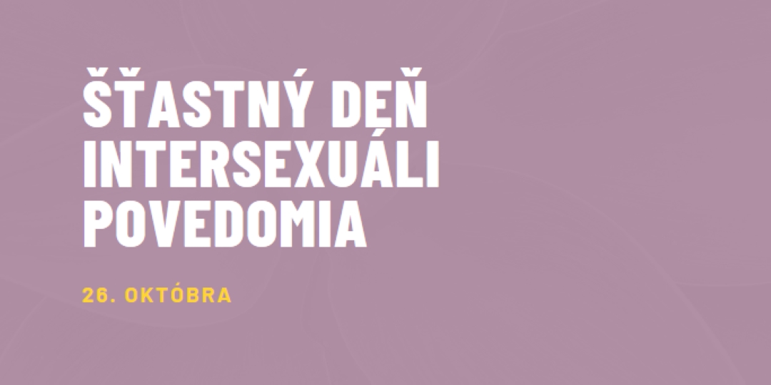 Happy Intersex Awareness Day purple modern-bold