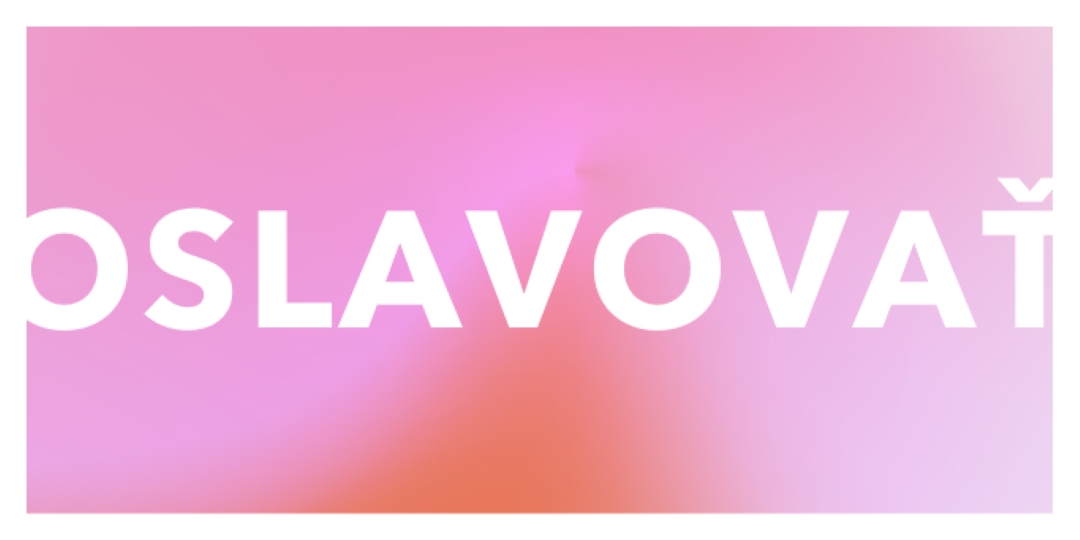 Poďme oslavovať vo veľkom štýle pink modern-bold