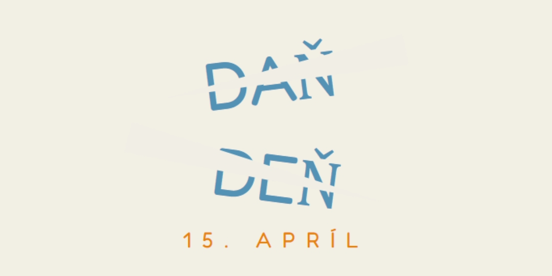 Nezabudnite na daňový deň gray modern-simple