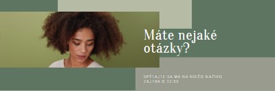 Máte nejaké otázky? green modern-simple