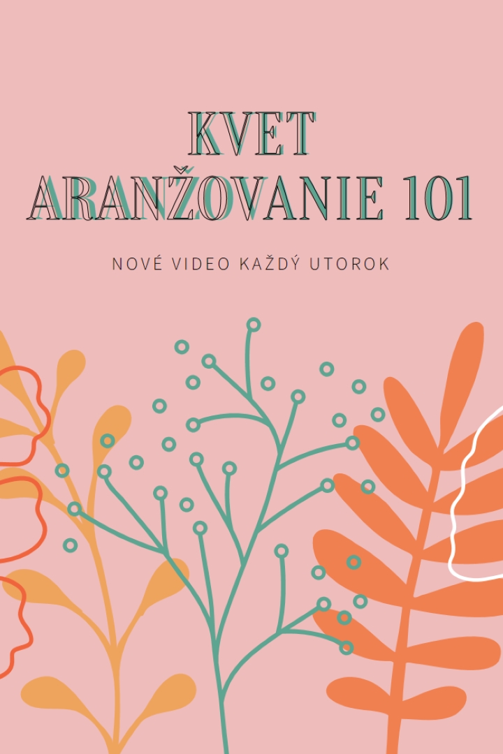 Koketná kvetinové kvety pink whimsical-line