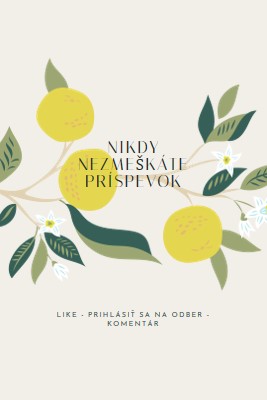 Nikdy nezmeškáte príspevok gray vintage-botanical