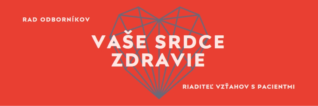 Vaše zdravie srdca red modern-bold