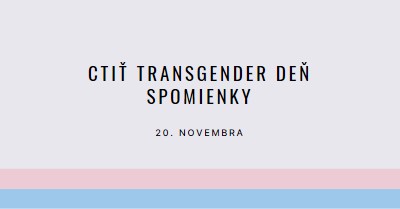 Trans životy záležitosť gray modern-simple