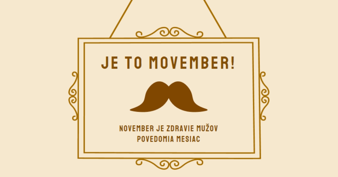 Fúzy za november brown vintage-retro