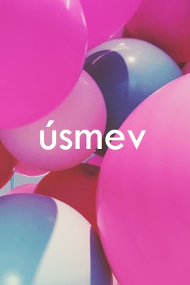 Všetky úsmevy pink modern-bold