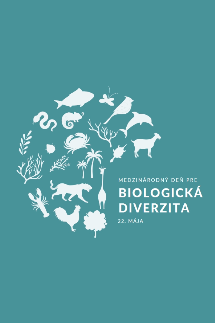 Oslava Svetového dňa biodiverzity blue modern-simple