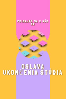 Pridajte sa k oslave promócie yellow whimsical-color-block