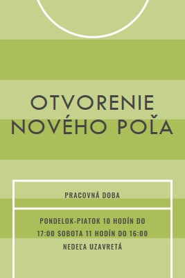 Ciele poľa green modern-geometric-&-linear