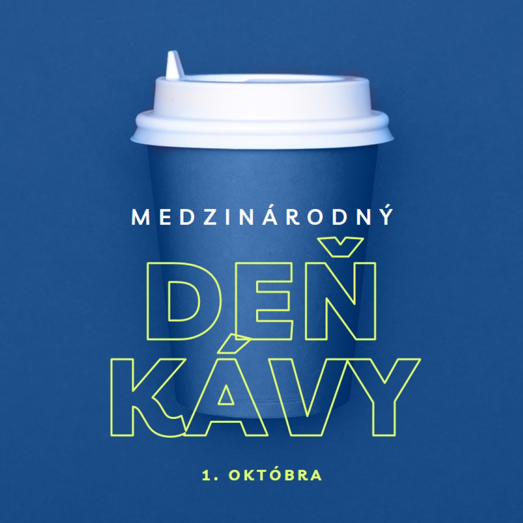 Kaviareň kultúry blue modern-bold