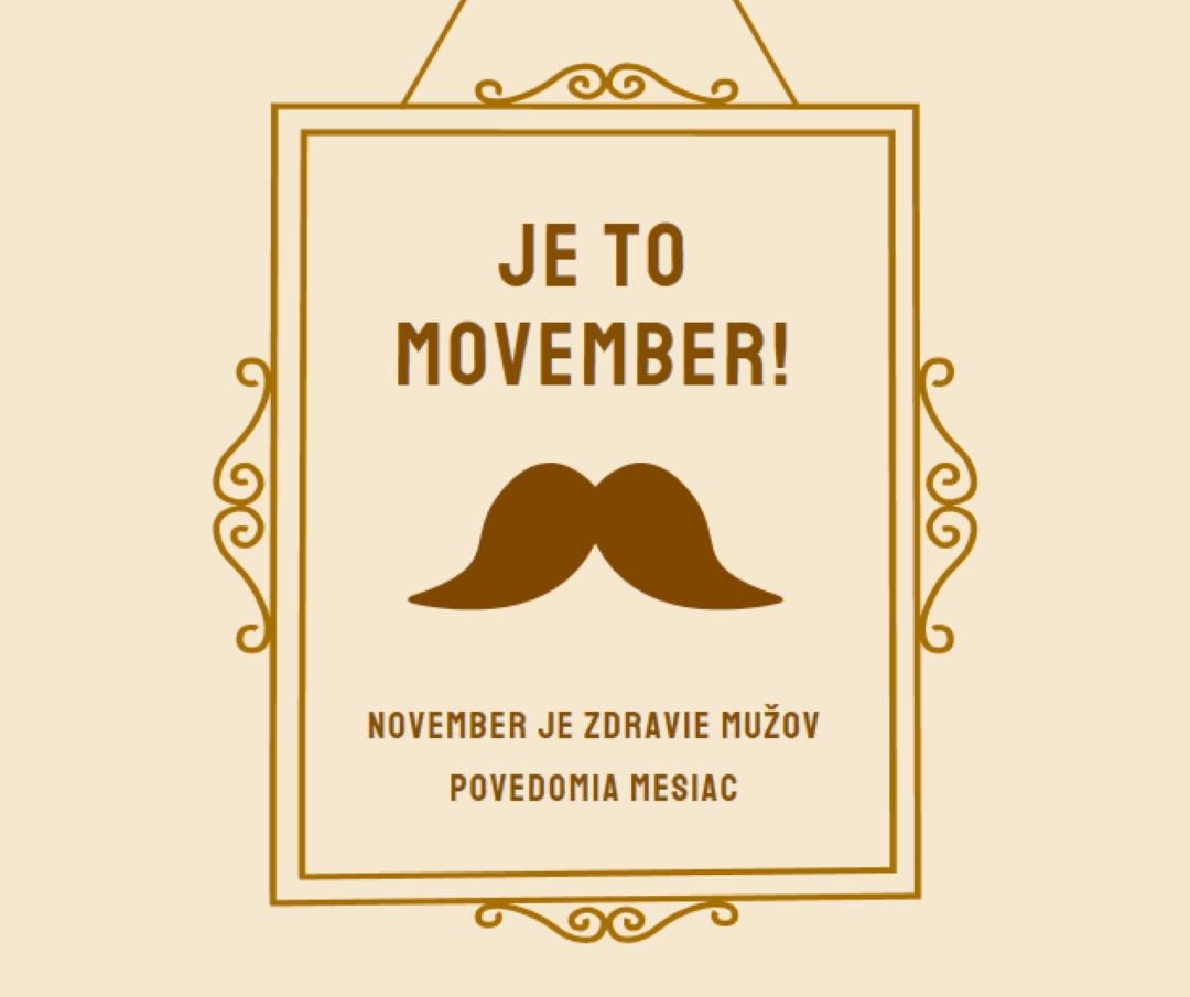 Fúzy za november brown vintage-retro