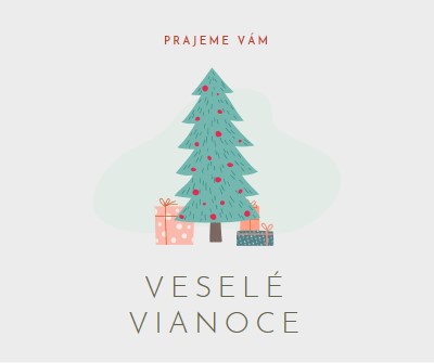 Prajeme vám veselé Vianoce pink whimsical-color-block