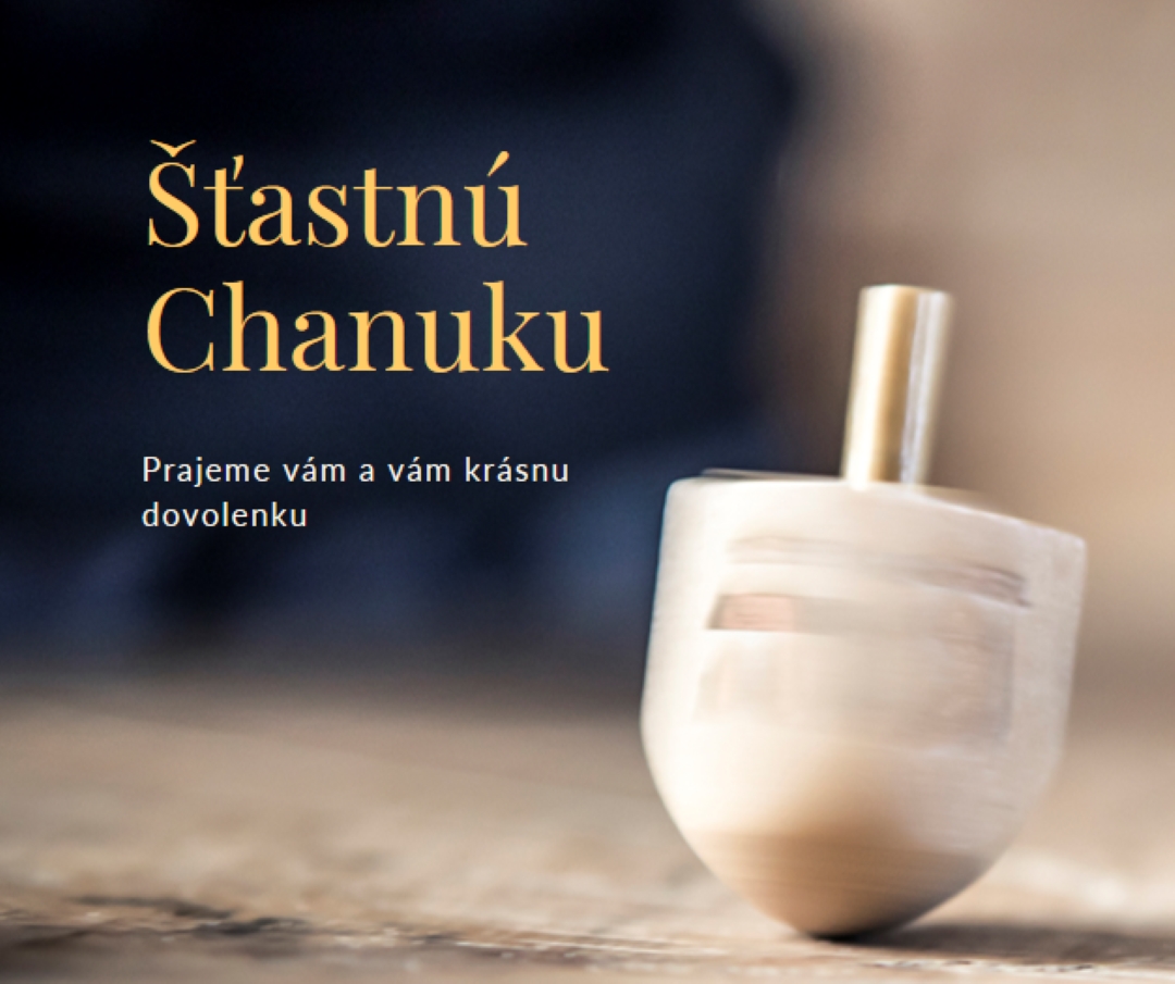 Krása Chanuky yellow modern-simple