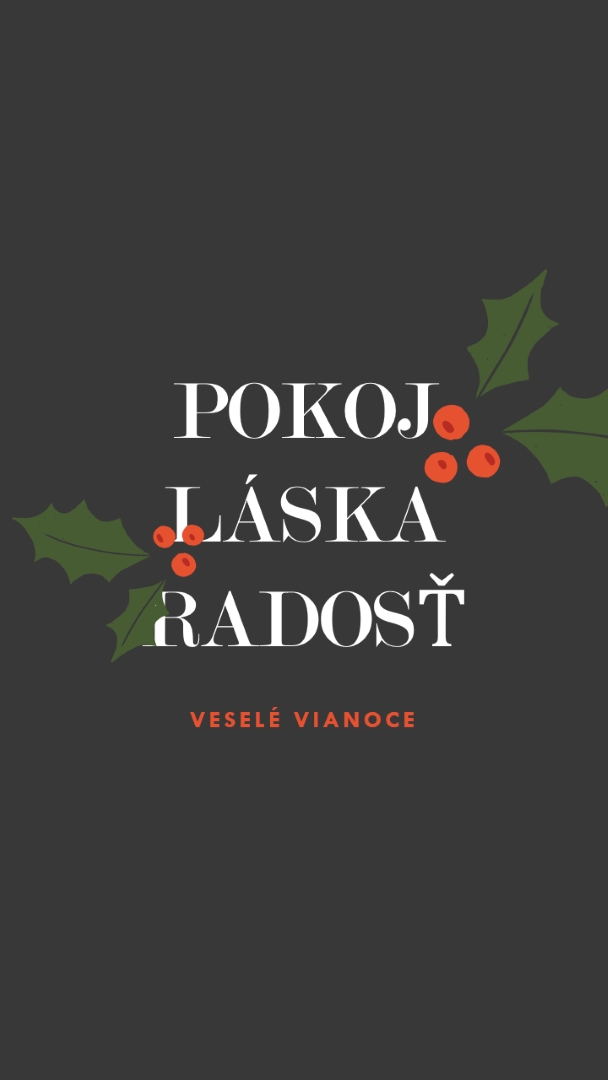 Pokoj, láska, radosť gray modern-simple