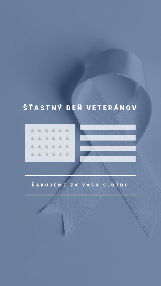Ctiť veteránov USA gray modern-simple