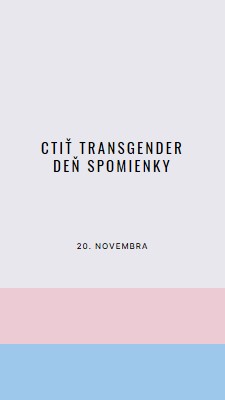 Trans životy záležitosť gray modern-simple