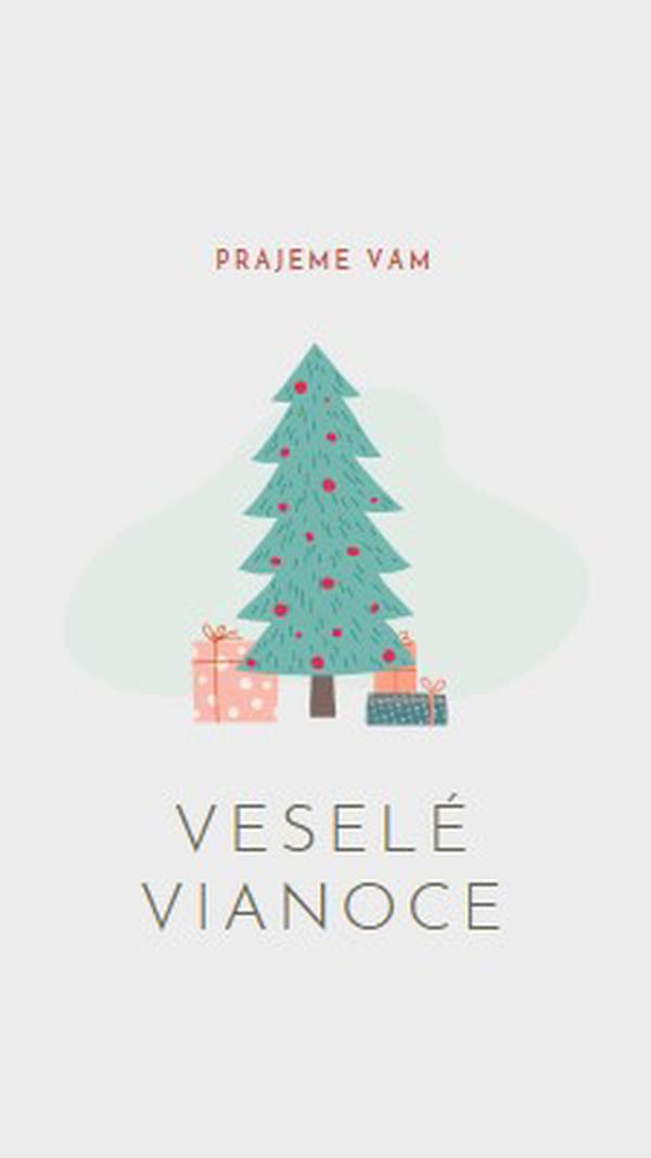 Prajeme vám veselé Vianoce pink whimsical-color-block