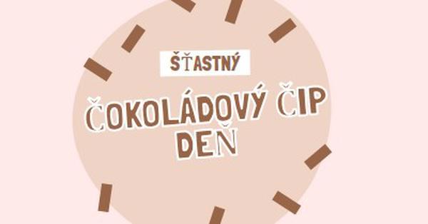 Šťastný čokoládový deň brown organic-simple