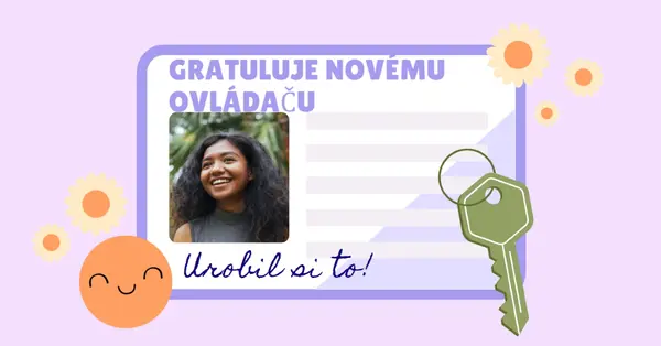 Urobil si to! purple modern-color-block