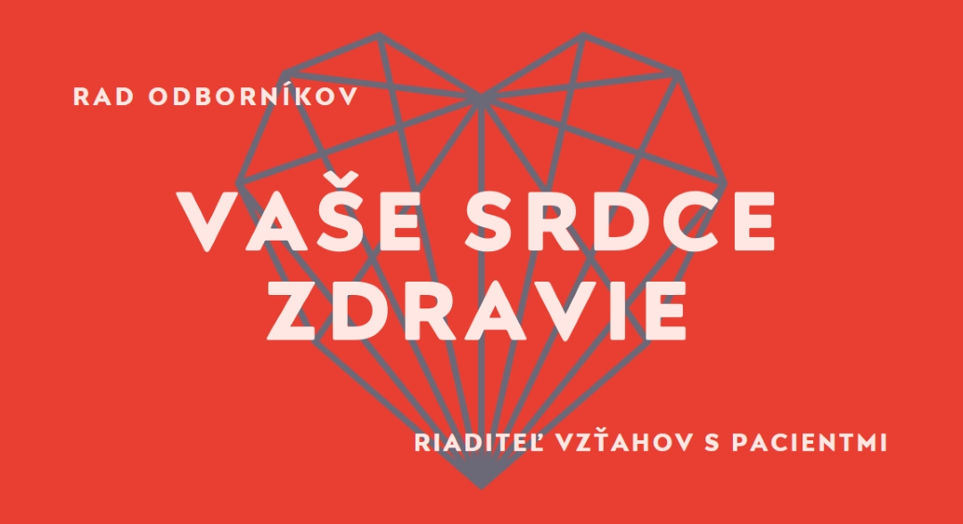 Vaše zdravie srdca red modern-bold