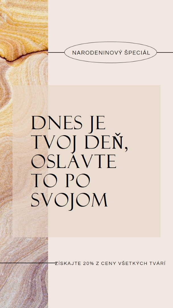 Narodeninová pochúťka pre vás brown modern,elegant,clean