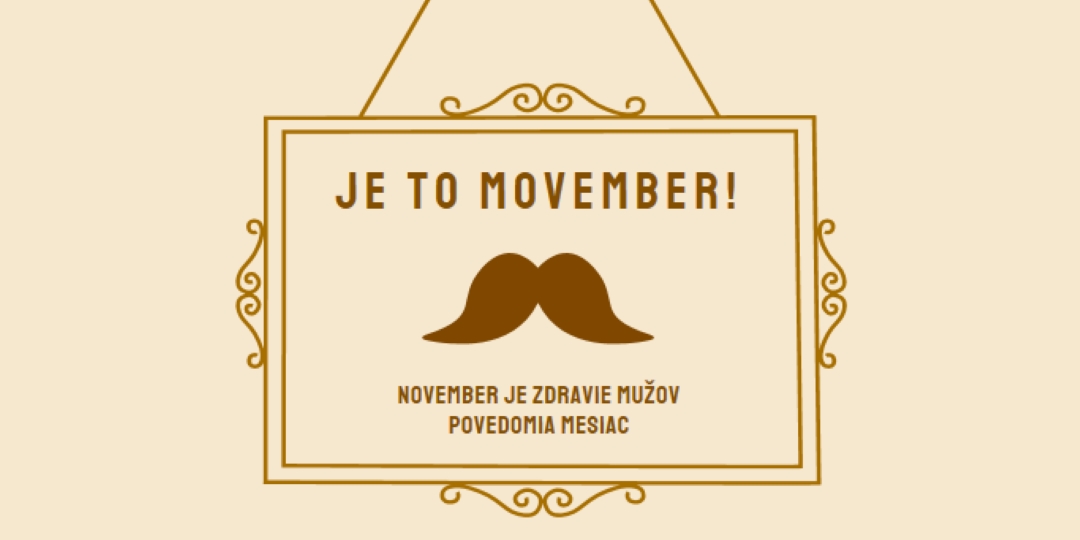 Fúzy za november brown vintage-retro