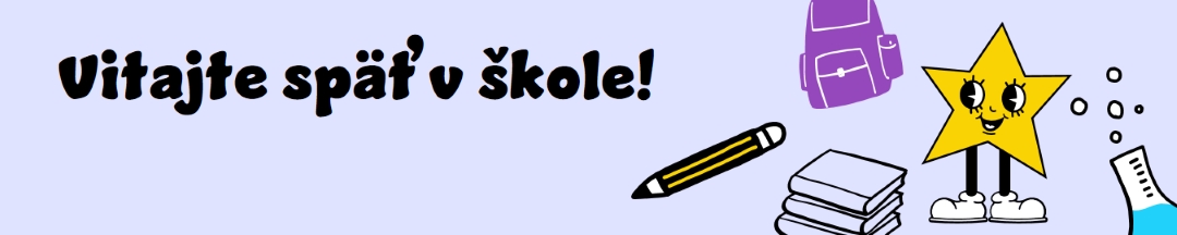 Retro späť do školy banner purple doodle,retro,fun