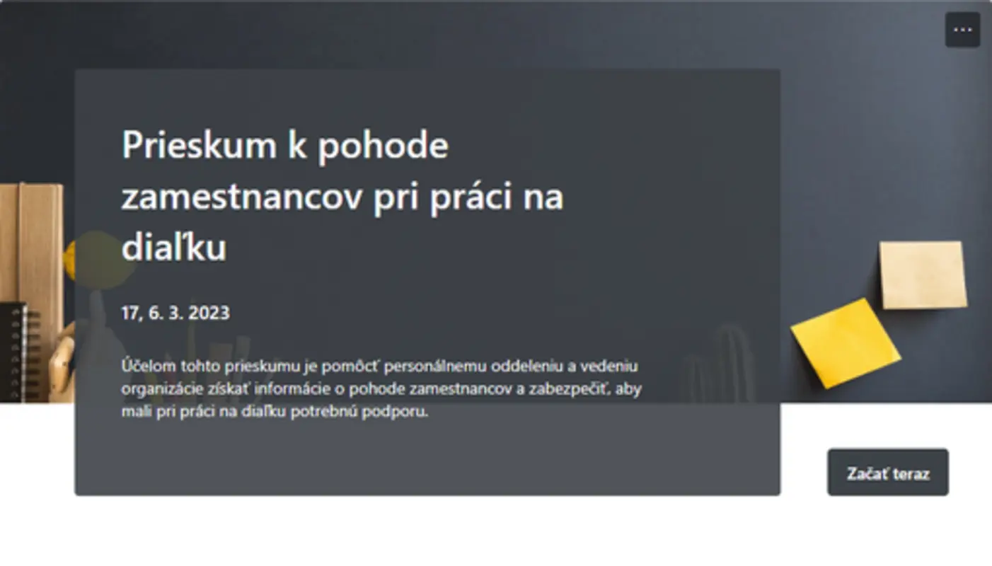 Prieskum k pohode zamestnancov pri práci na diaľku gray