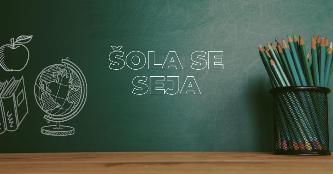 Šola se seja green modern-simple