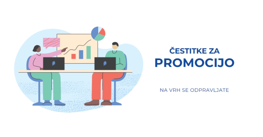 Čestitamo za promocijo white whimsical-line
