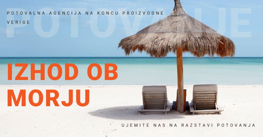 Pobeg ob morju blue modern-bold