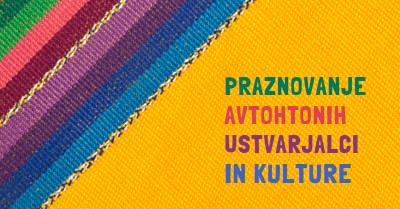 Praznovanje domorodnih ustvarjalcev yellow organic-simple