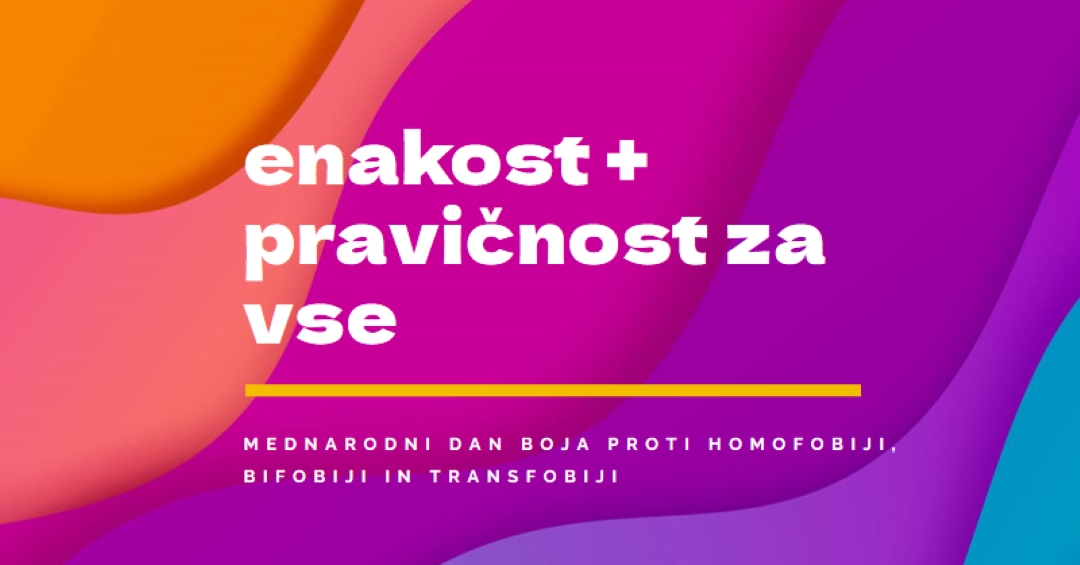 Honor International Day Against Homophobia purple modern-bold