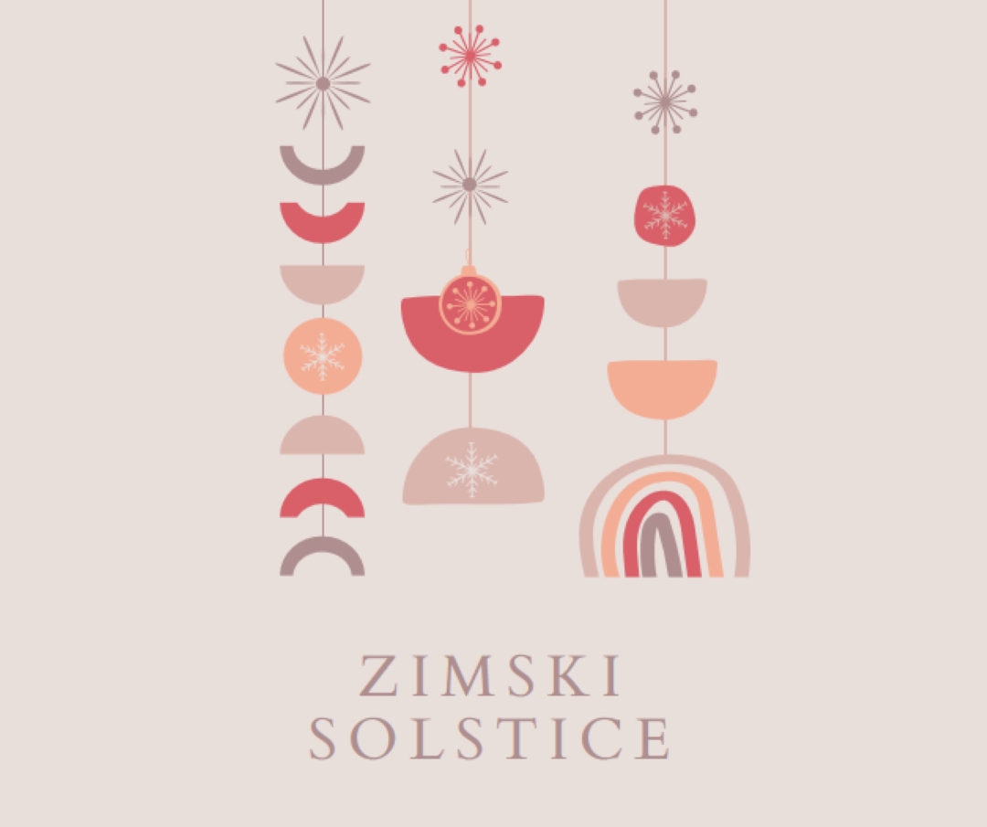 Čudovit zimski solstice gray organic-boho